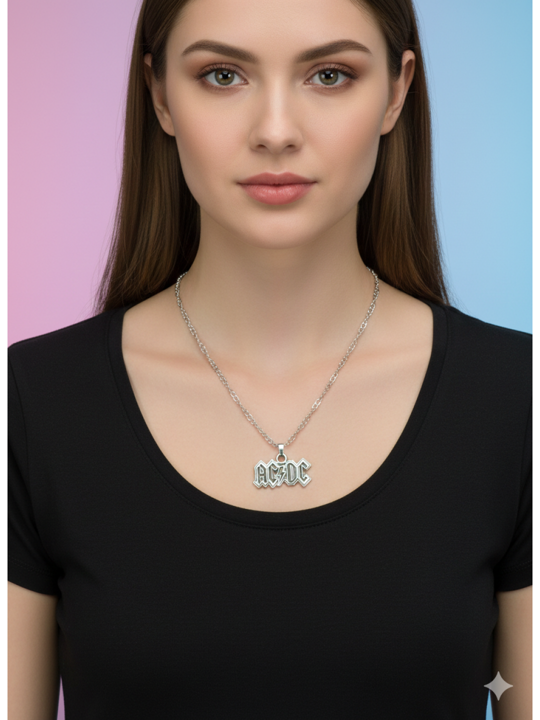 Acdc Zincirli Kolye 