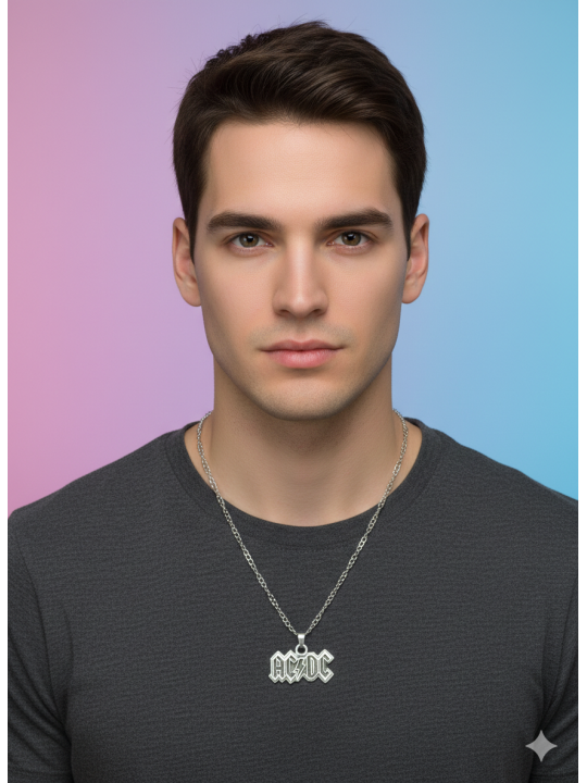 Acdc Zincirli Kolye 