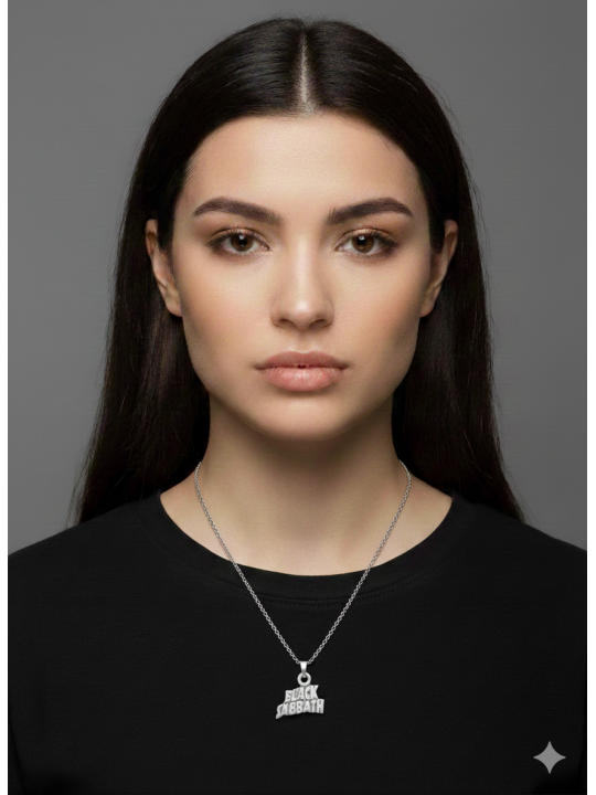 Black Sabbath Zincirli Kolye 2 Alana 1  Bedava 